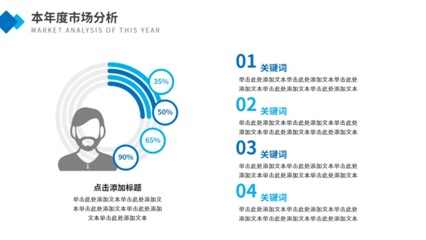 蓝色商务企业介绍通用PPT模板
