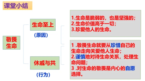 【新课标】8.2 敬畏生命课件（23张PPT）