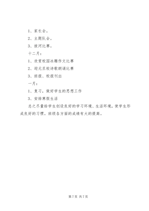 小学六年级下册班主任工作计划.docx