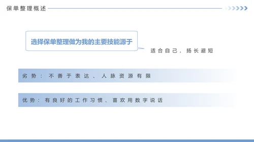 保险公司投何保单整理分享PPT模板