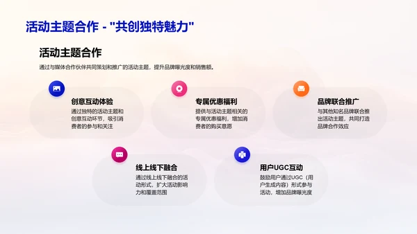 双十二品牌曝光策略PPT模板
