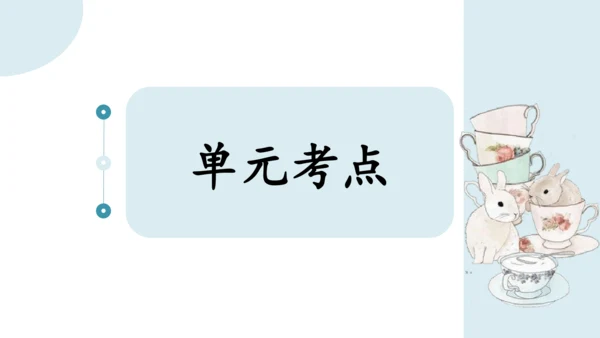 部编版语文四年级下册第六单元知识梳理  课件