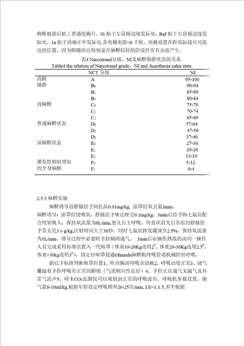 靶控不同浓度瑞芬太尼复合七氟烷用于小儿麻醉维持及术后恢复的临床观察麻醉学专业毕业论文