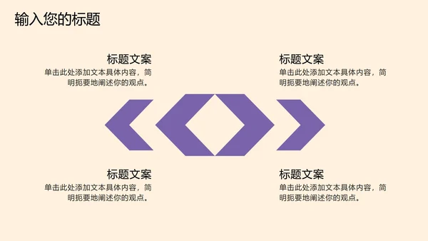 紫色年终总结汇报PPT模板