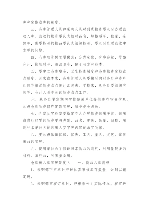 仓库出入库管理制度_1.docx