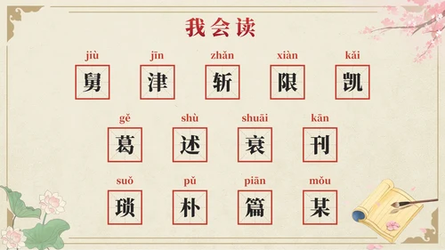 部编版语文五年级上册第二十六课忆读书PPT模板