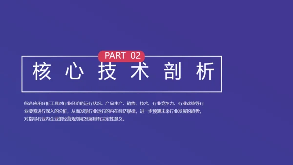 行业运营调查数据分析报告通用PPT模板