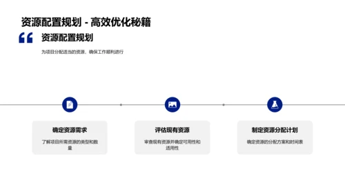 地产项目管理课程PPT模板