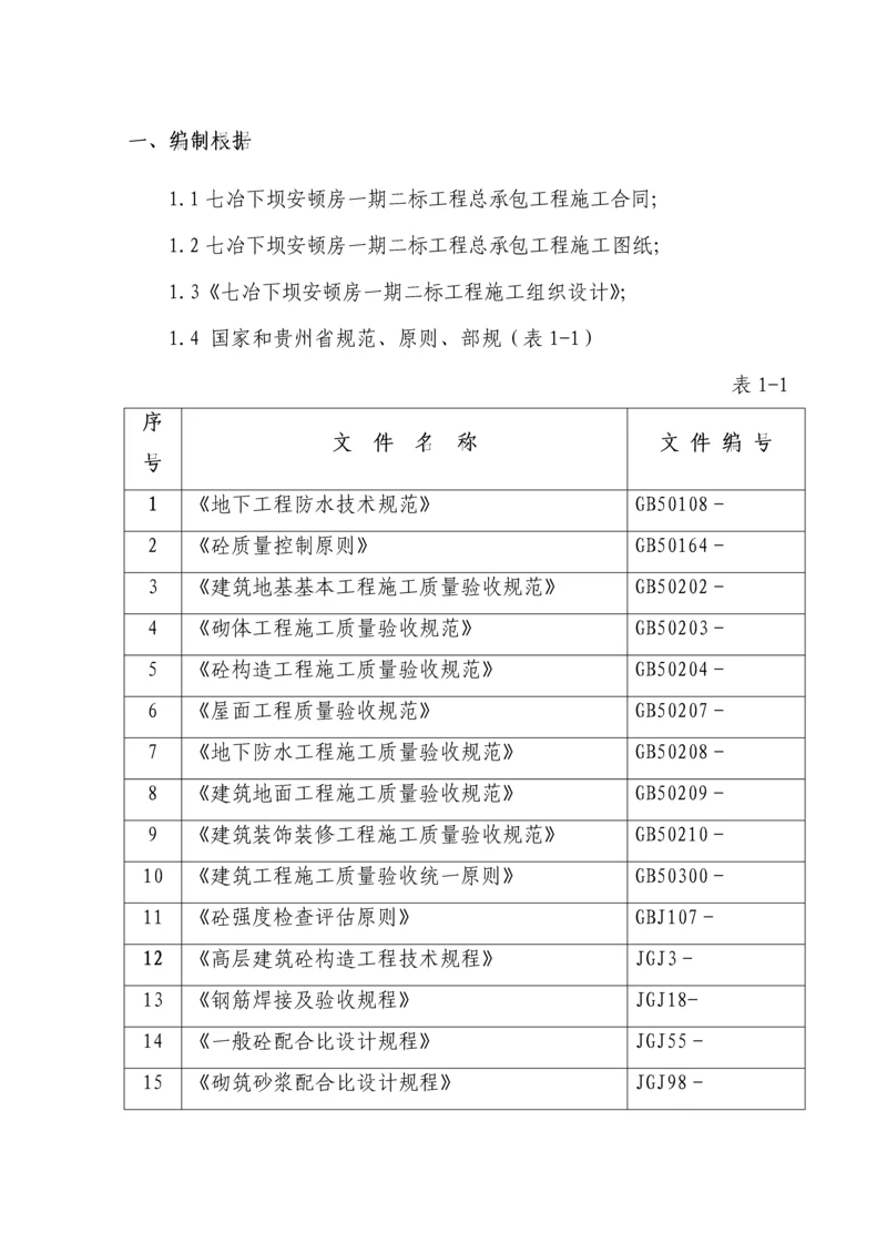 房建专项项目试验专题方案.docx