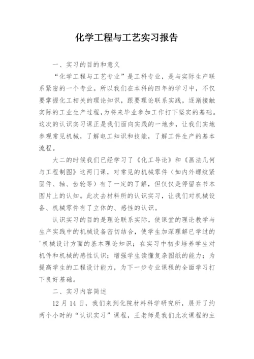 化学工程与工艺实习报告_2.docx