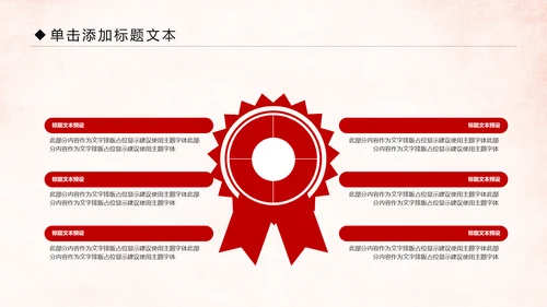红色大气中国人民检察院工作汇报PPT模板