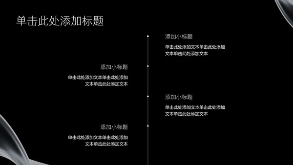 黑色质感科技风职业规划PPT模板