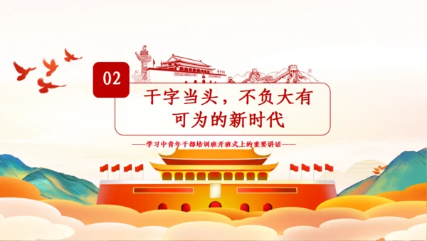 青年干部培训班領导干部要提高七种能力通用PPT模板