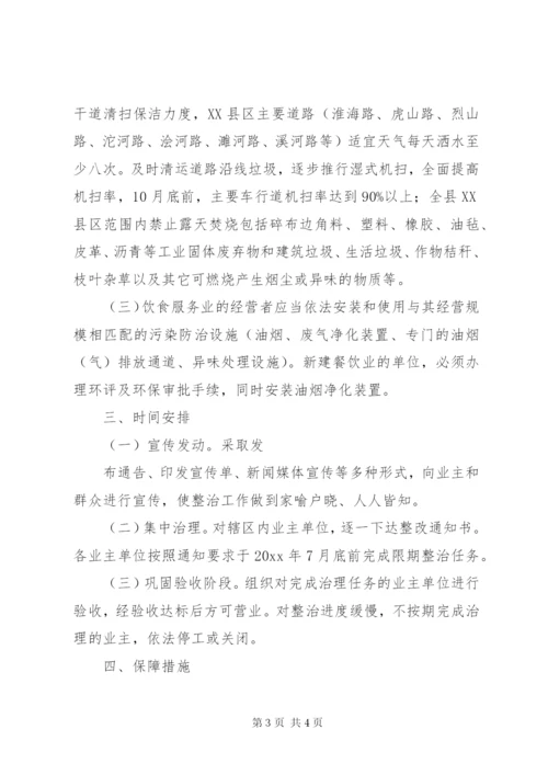 大气污染整治行动实施方案.docx