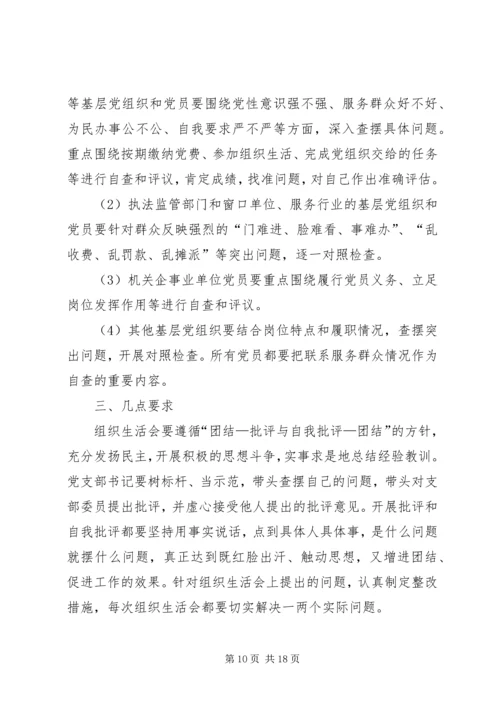 专题组织生活会和民主评议党员会党员问题清单(参考).docx