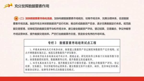印发“十四五”数字经济发展规划PPT模板