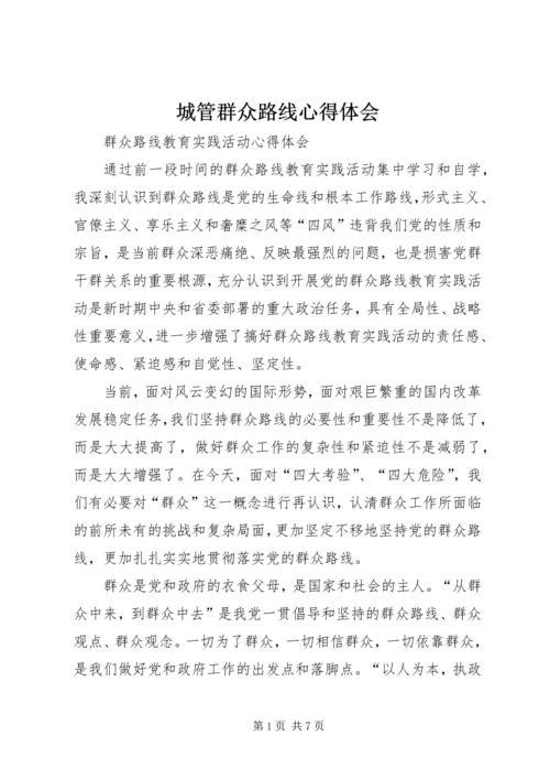 城管群众路线心得体会_2.docx