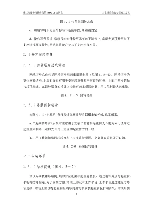 塔吊安装专项施工方案.docx