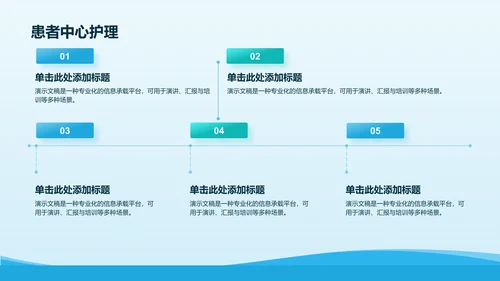 病例汇报与护理研究展示PPT模板