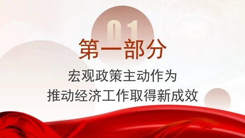 做好2025经济工作实施更加积极有为的宏观政策PPT课件