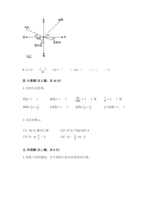 北京版小学六年级下册数学期末综合素养测试卷【考试直接用】.docx