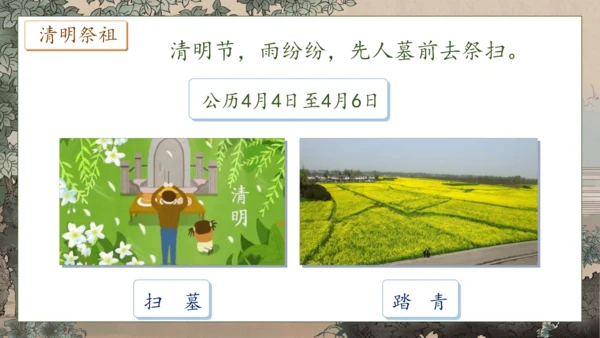 【核心素养】部编版语文二年级下册-识字2. 传统节日 第2课时（课件）