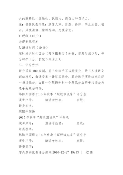 演讲比赛评分标准细则.docx