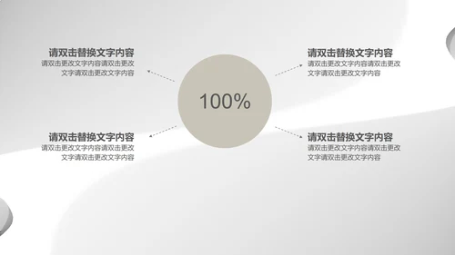 白色中国风水墨简约商务工作总结汇报PPT模板