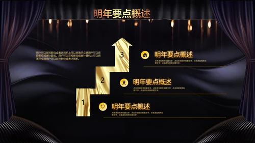 2020鼠年颁奖典礼年会年终总结PPT