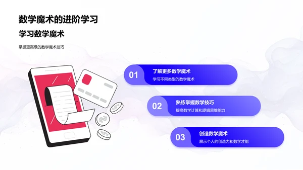 数学魔术的奥秘PPT模板