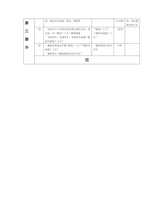 广工大学校宣传片制作专项策划专业方案.docx