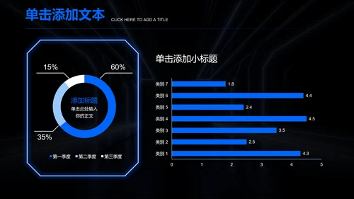 蓝色科技风发布演讲通用PPT演示模板