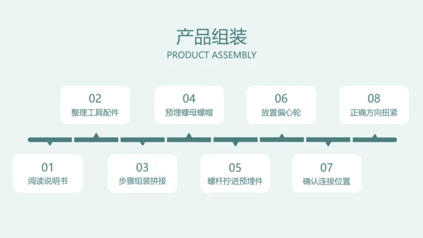 清新风蓝色家居产品介绍PPT