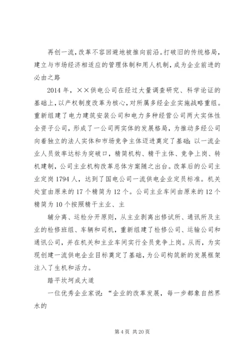 供电公司创建全国一流供电企业纪实 (7).docx