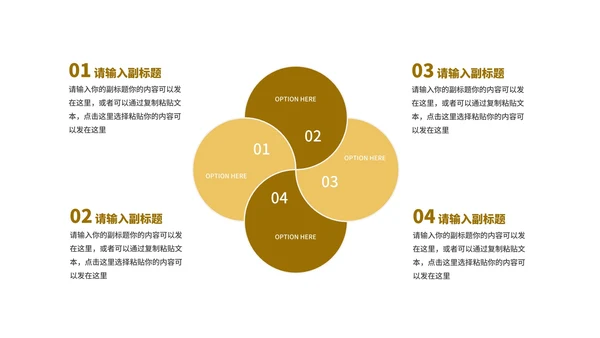 商务风年度高端市场营销策划汇报PPT模板