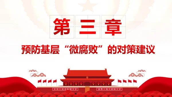 微腐败反腐倡廉从严治党廉洁从业廉洁从政PPT模板