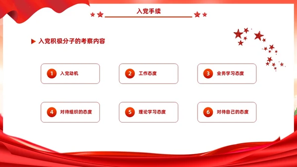 红色党建风入党启蒙教育入党基础知识PPT