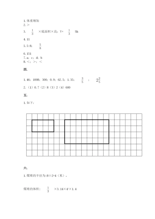 小升初数学综合练习试题精品（历年真题）.docx