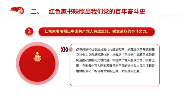 红色家书赓续红色血脉通用PPT
