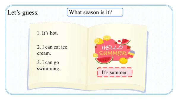 Unit 2 My favourite season Part B Rend and write课件