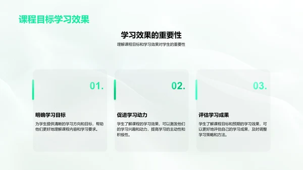 学期课程与学习策略PPT模板