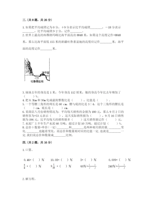 浙教版数学小升初模拟试卷及参考答案ab卷.docx