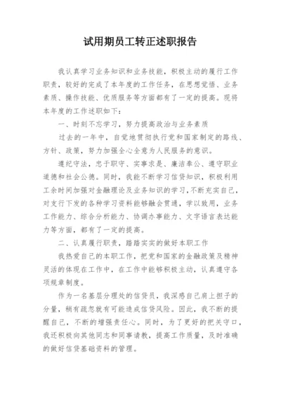 试用期员工转正述职报告.docx