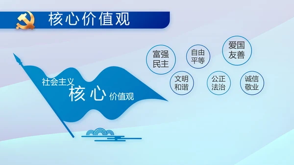 蓝色党建中央经济工作会议党课PPT