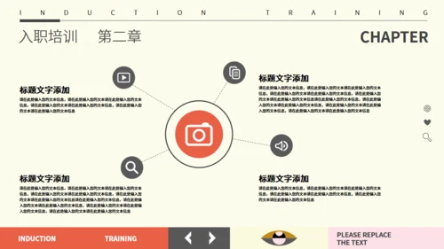 企业员工入职培训简约风适用通用PPT模板