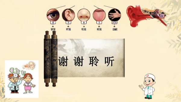 初中生物学人教版（新课程标准）七年级下册4.6.1人体对外界环境的感知课件(共33张PPT)