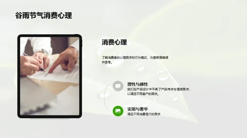 把握谷雨 营销新策略