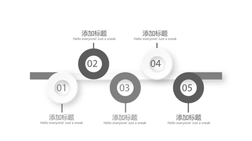 创意手绘吉他音乐教学主题黑白音符动态PPT模板