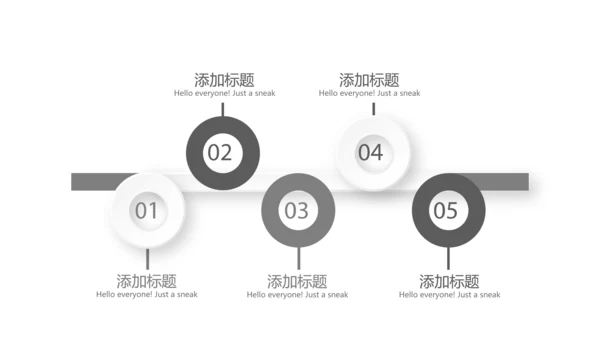 创意手绘吉他音乐教学主题黑白音符动态PPT模板