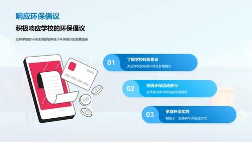 环保教育实战报告PPT模板